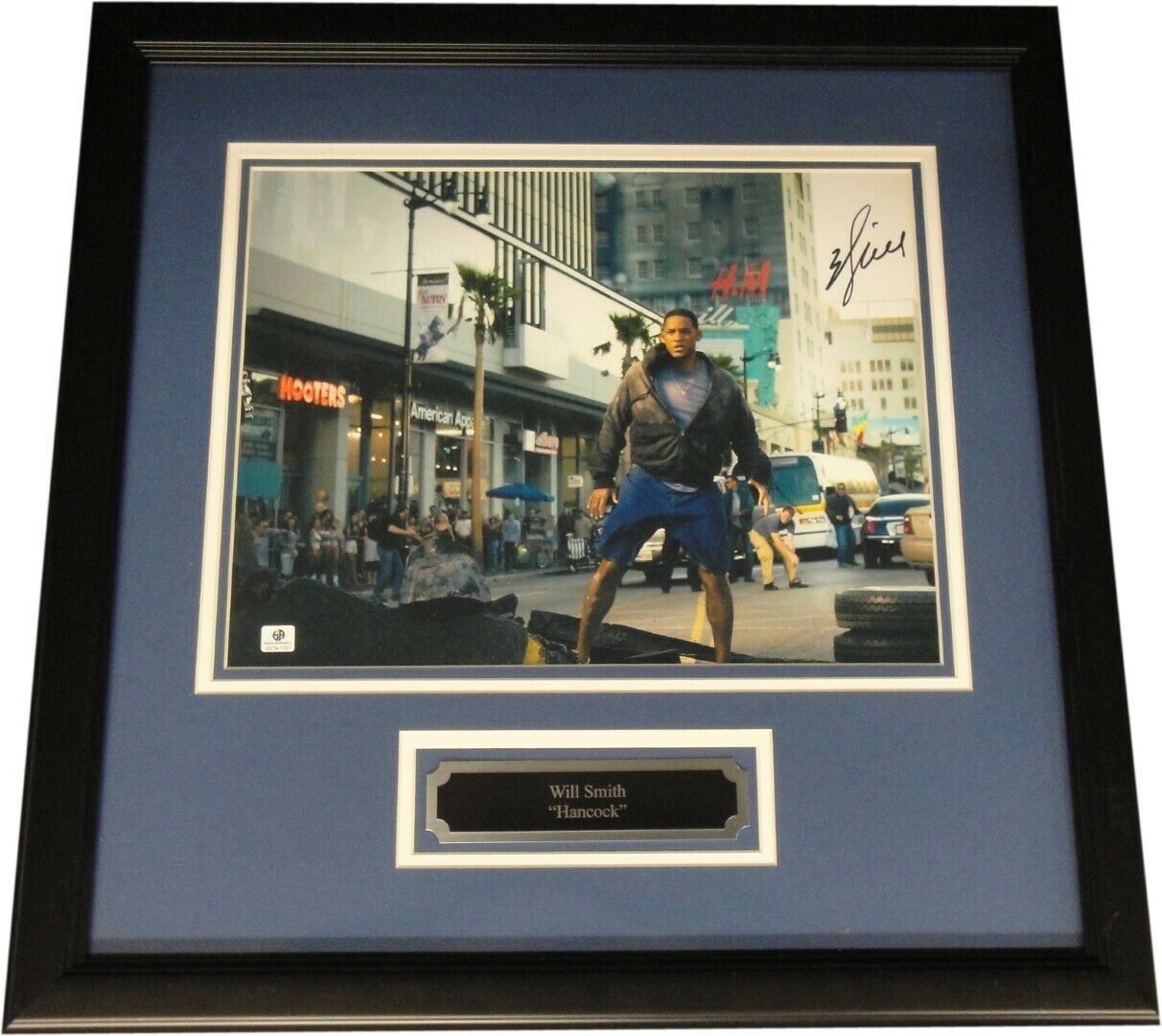 Will Smith Hand Signed Autographed Custom Framed 11x14 Photo Poster painting Hancock GA 541767