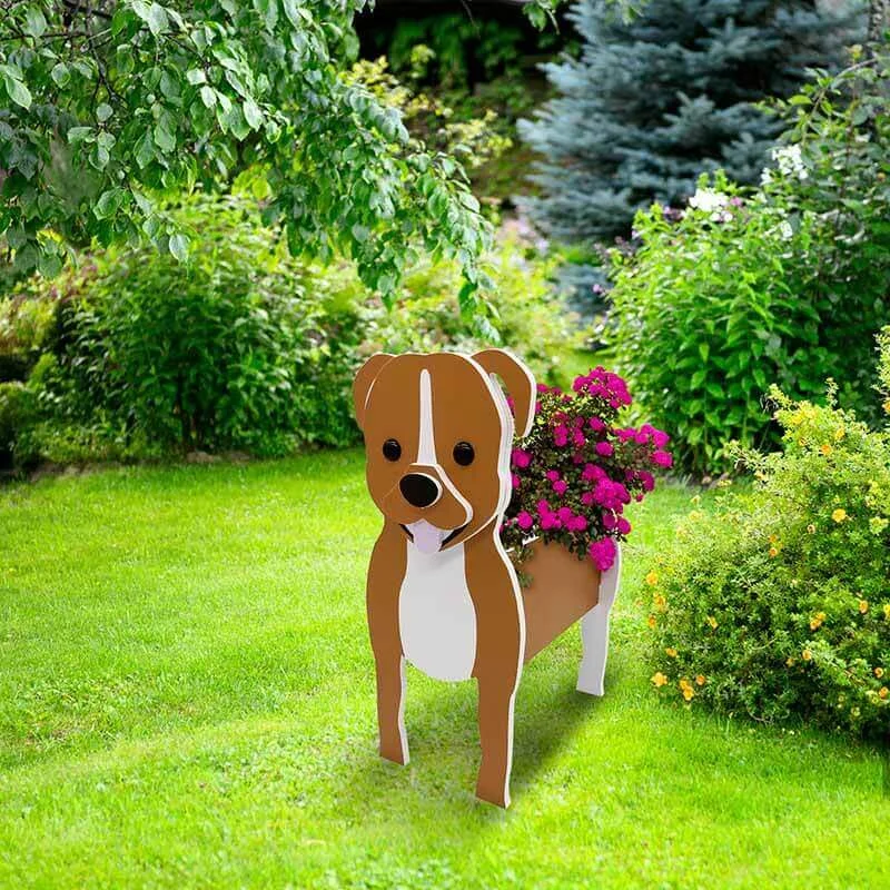 VigorDaily Staffordshire Bull Terrier Planter AP041