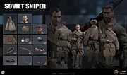 In-stock 1/12 POPTOYS CMS012 Soviet Snipers Action Figure (2 Figures)