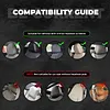 2pcs Halloween Headrest Covers Decorative Cushion Cover Elastic Head Rest Covers