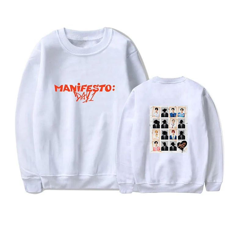 ENHYPEN MANIFESTO Printed Sweatshirt