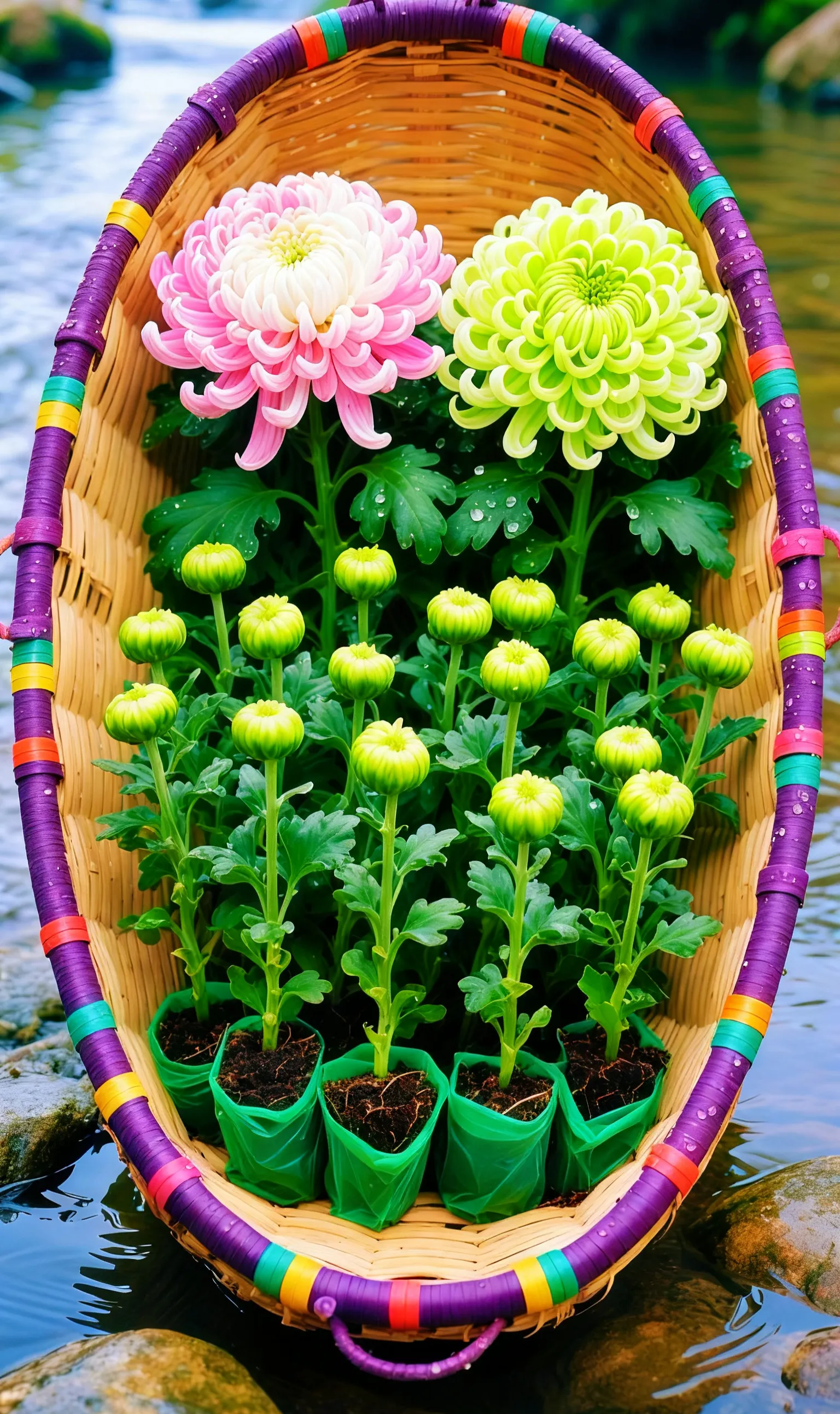 🌸 Double-Petal Chrysanthemums – Bloom Like Luxury, All Year Round 🌸