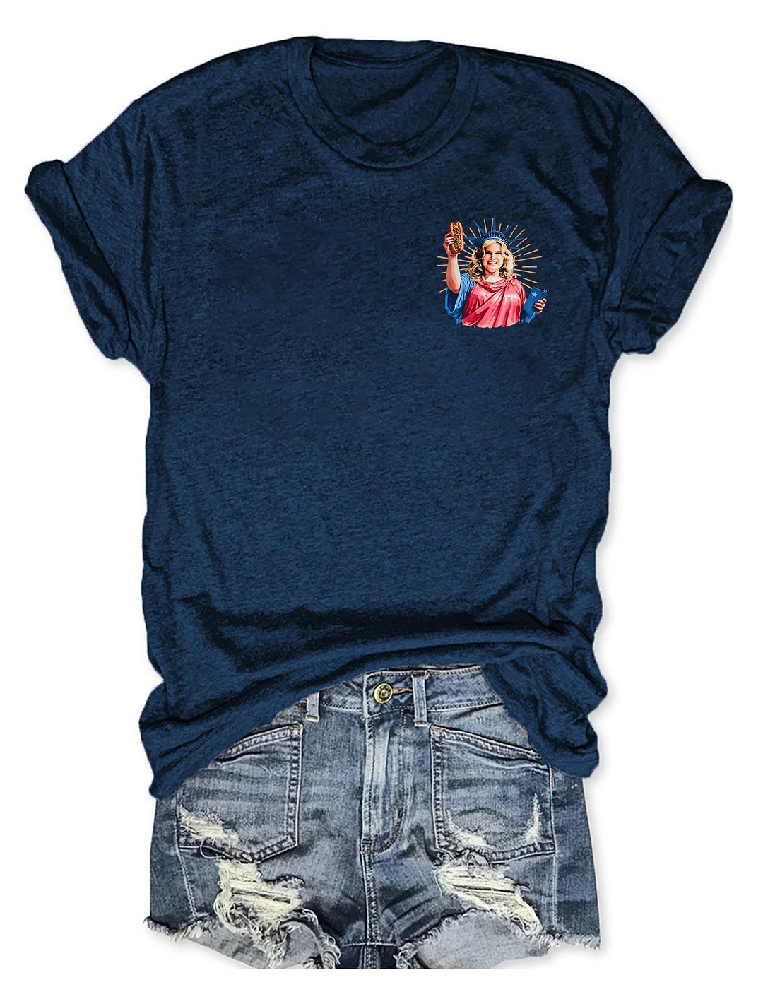 You Look Like The 4th Of July Makes Me Want A Hot Dog Real Bad T-shirt