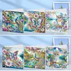 uk.everydayedeals 6Pcs DIY Diamond Painting Greeting Card - Owl Family