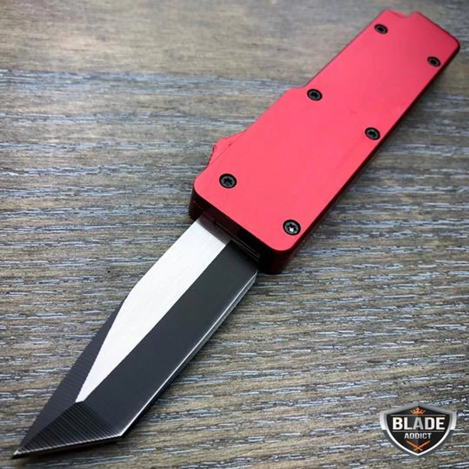 Dead Pool Tanto Red Mini OTF