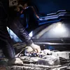 COB LED Work Light Rechargeable Flashlight with Magnetic Base Inspection Light