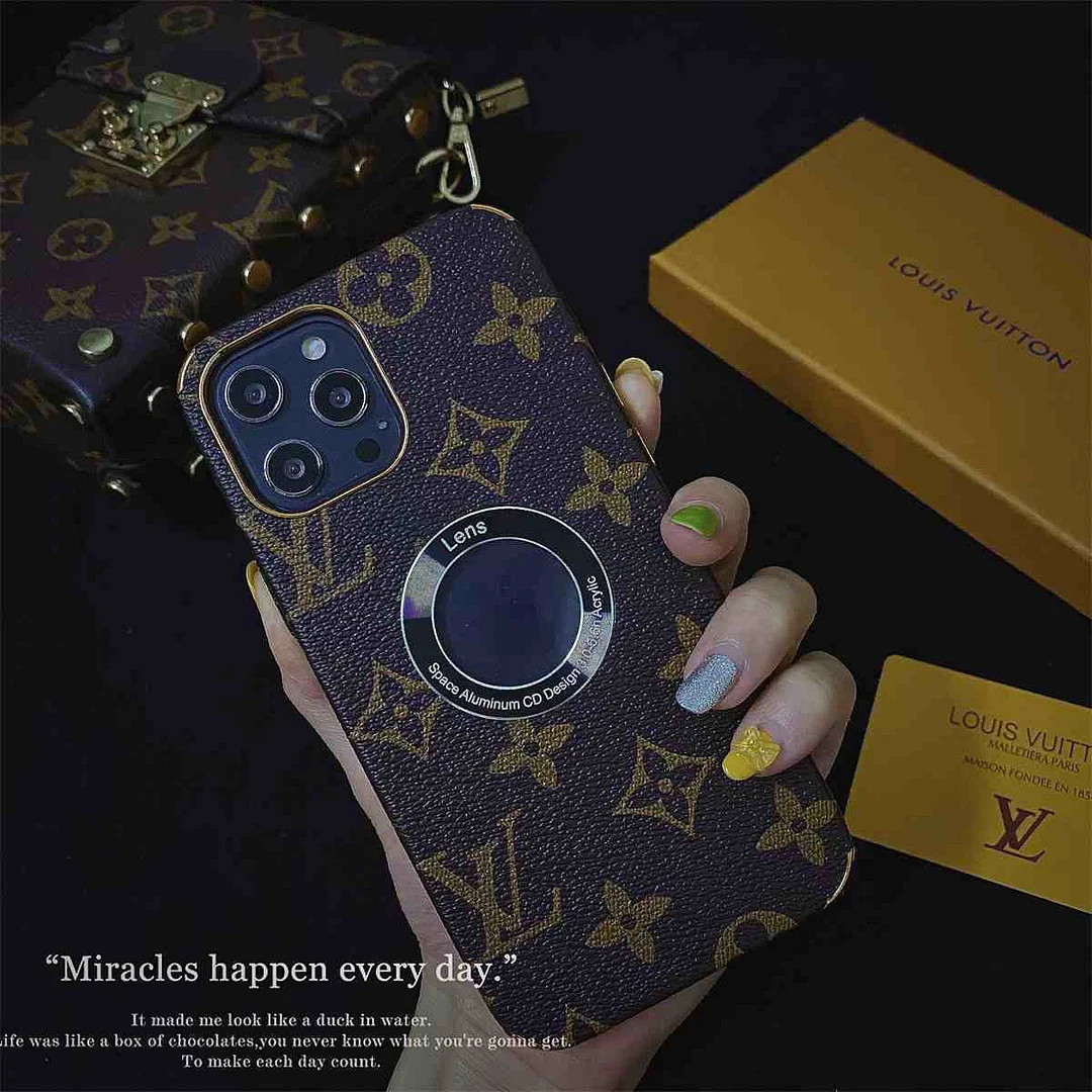 Stylish Leather Cutout Case