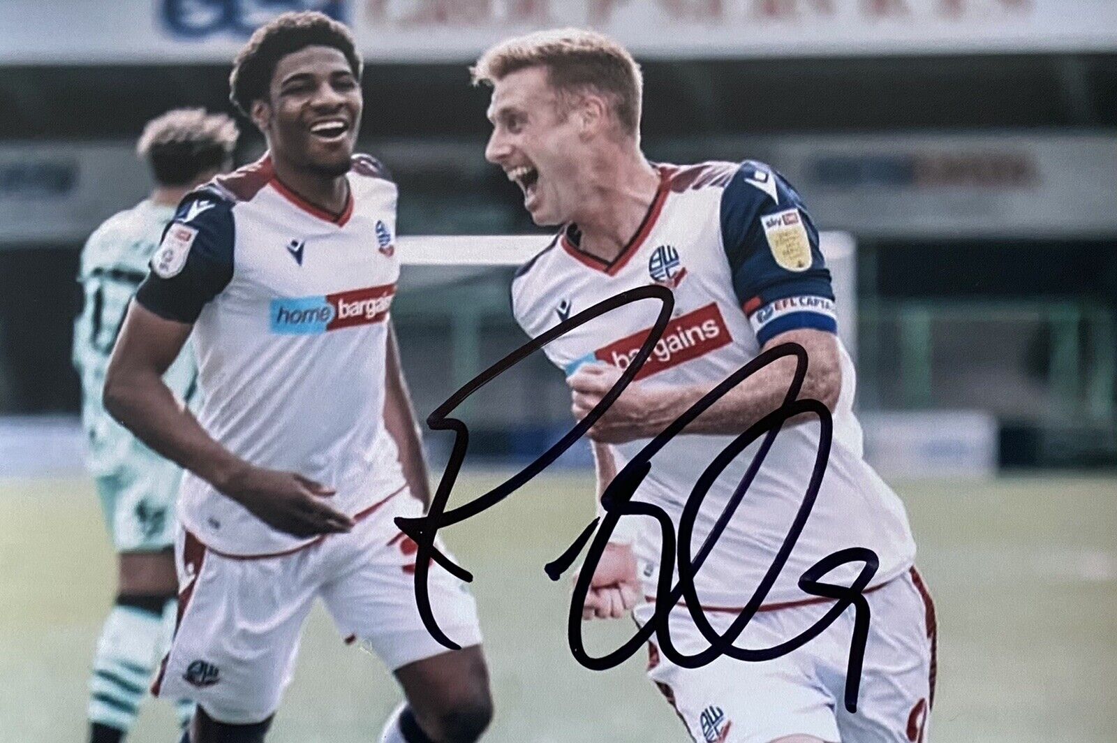 Eoin Doyle Genuine Hand Signed Bolton Wanderers 6X4 Photo Poster painting 2