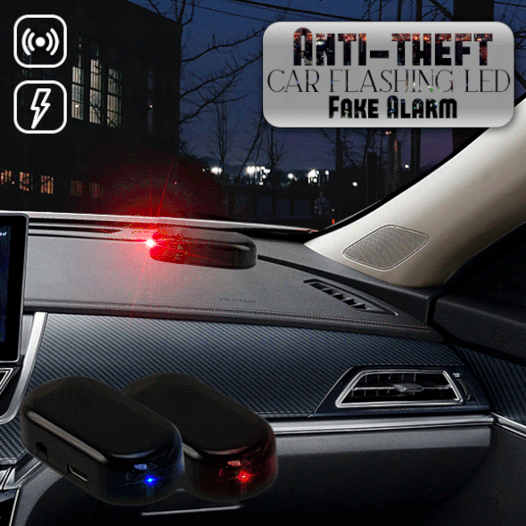 🔥 BUY 1 GET 1 FREE🔥 Anti-theft Car Flashing LED Fake Alarm