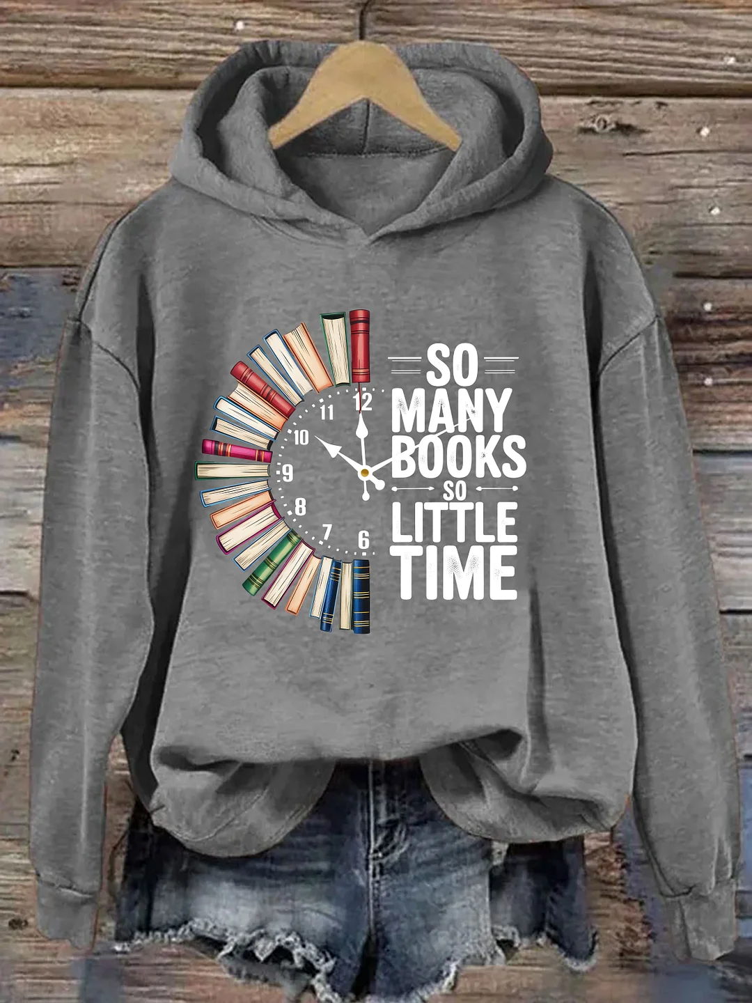 So Many Books So Little Time Hoodie