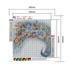 >SALE<5D DIY Full Drill Diamond Painting Peafowl Cross Stitch Mosaic Craft Kit