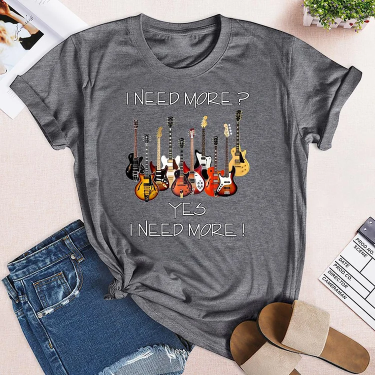 Wonderful Need More Guitars T-Shirt-03569-Annaletters