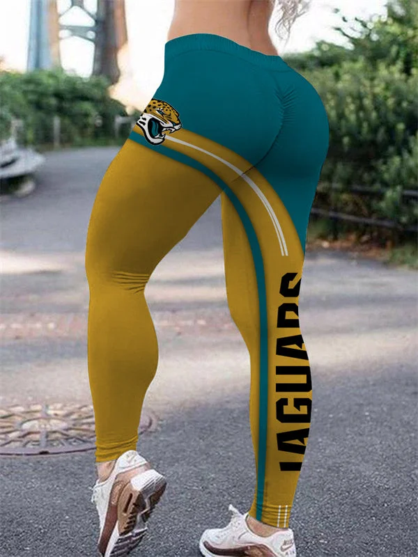 Jacksonville Jaguars
High Waist Push Up Printed Leggings