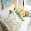 Floral Embroidery Canvas Home Living Creative Cushion Pillow Cover