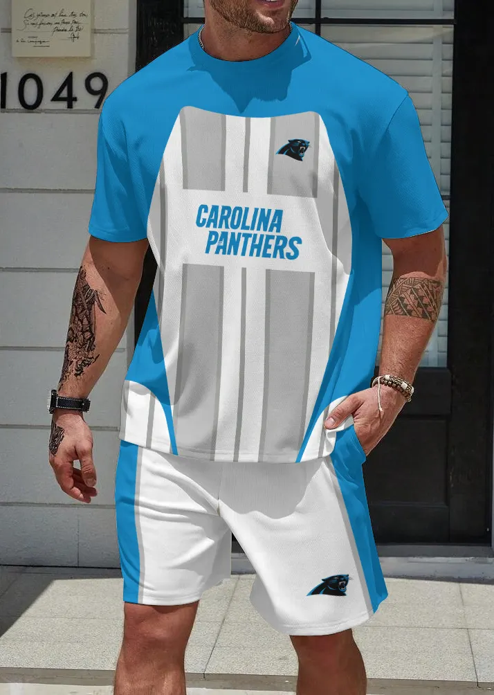 Carolina Panthers  Limited Edition Top And Shorts Two-Piece Suits