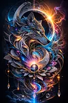 Luxury AB Velvet Diamond Painting Kit - Wolf