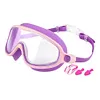 Kids Swimming Goggles with Ear Plugs Nose Clip Swim Goggles for Boys Girls Youth