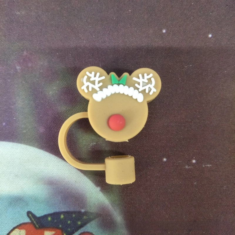 10mm Glass Straw Cap Dust Cover Stainless Steel Straw Dust Cover Dust Plug 10mm Large Diameter Milk Tea