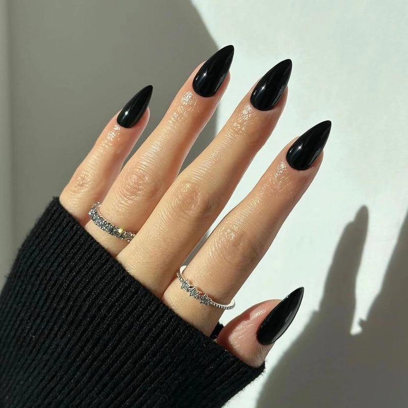 Valentine'S Day Cute Minimalist Classic Style Solid Color Arylic Plastic Press-on Nails 1 Piece