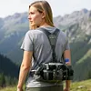 Men Women Cycling Backpack with Bottle Holders & Shoulder Straps Travel Backpack