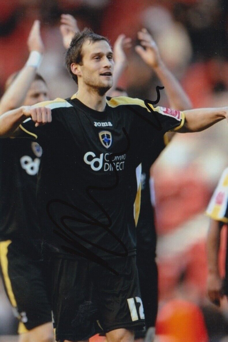 ROGER JOHNSON HAND SIGNED CARDIFF CITY 6X4 Photo Poster painting 1.