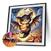Diamond Painting - Partial Special Shaped Drill - Halloween Bat(Canvas|30*30cm)