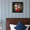 Christmas Mickey Minnie-11CT Stamped Cross Stitch 40*40cm/15.75*15.75in