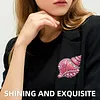 4pcs DIY Pink Sea Fish Diamond Painting Brooch