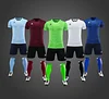 Men's Customizable Summer Sports Shirt Uniform Youth Soccer Jersey Set Name Custom Design Twill Custom Sublimation Short OEM
