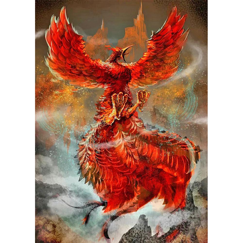 

30x40cm Round Drill Diamond Painting-Amazing Bird, 501 Original