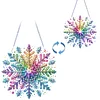 Winter Schneeflocke - 5d DIY Handwerk Anhänger