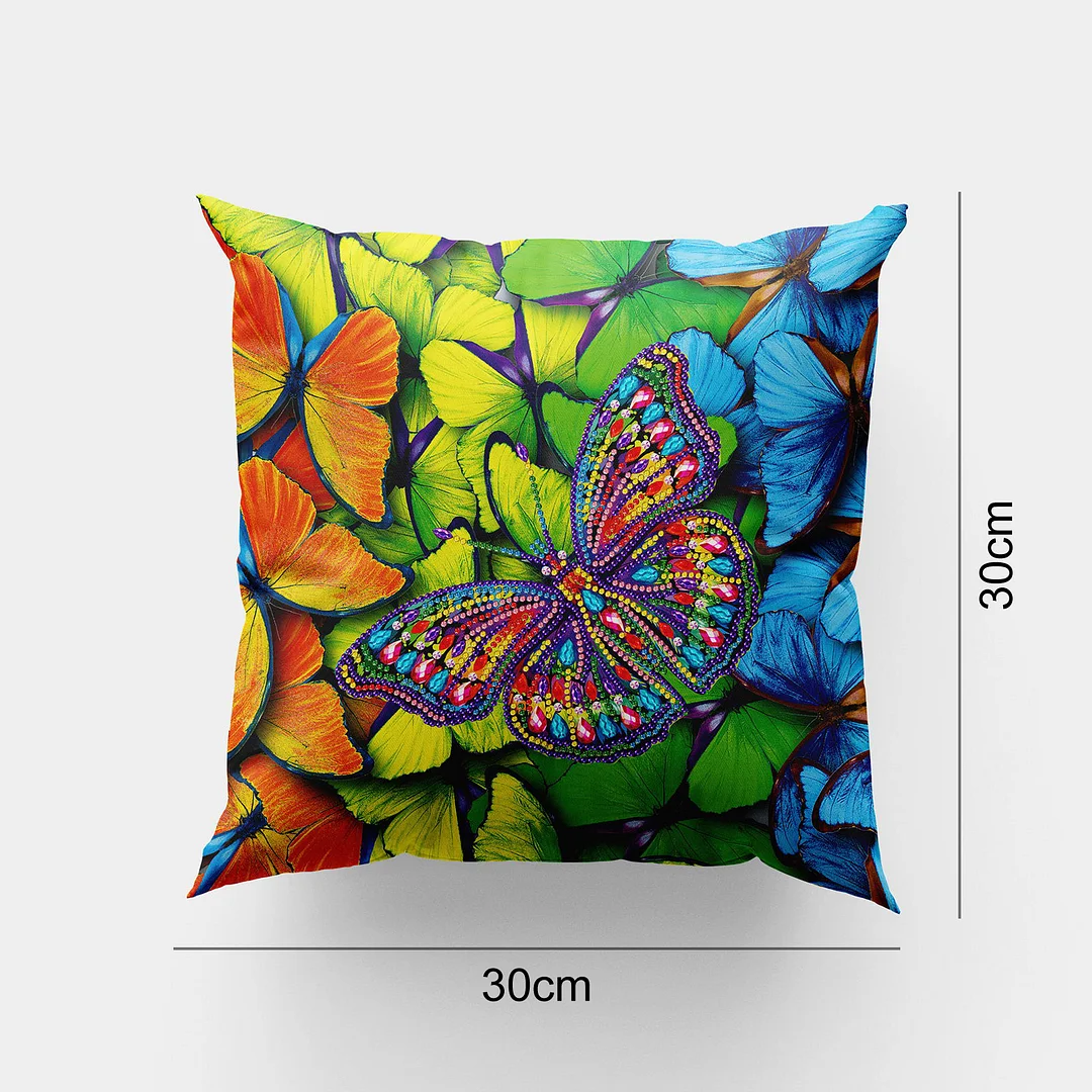 DIY Diamond Painting Pillow Case(30*30cm)(Single Side)