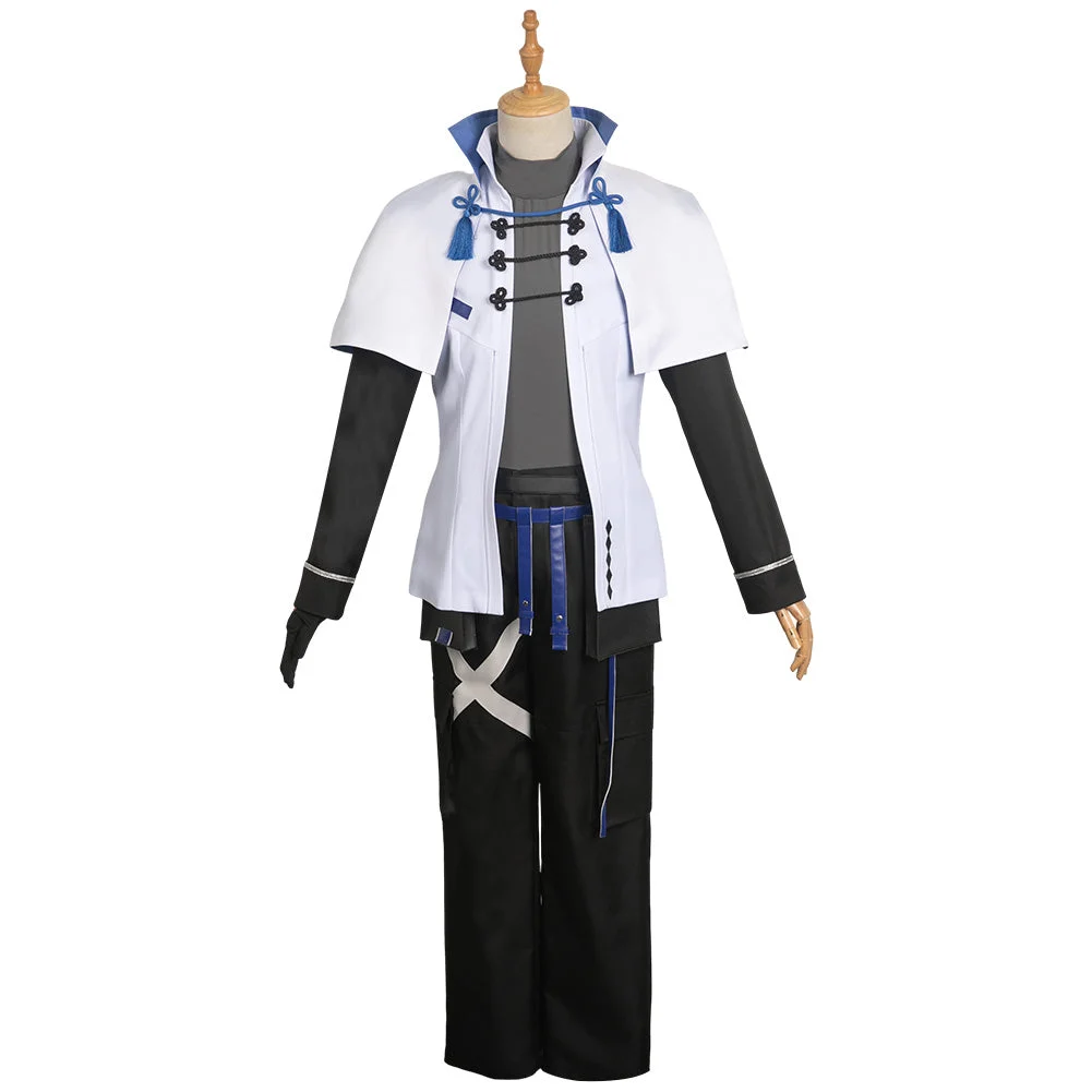 Game Fate/Grand Order Charlemagne White Set Outfits Cosplay Costume Halloween Carnival Suit