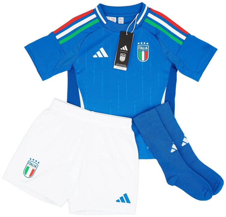 2024 Kids Size Italy Home Soccer Shirt 1:1 Thai Quality