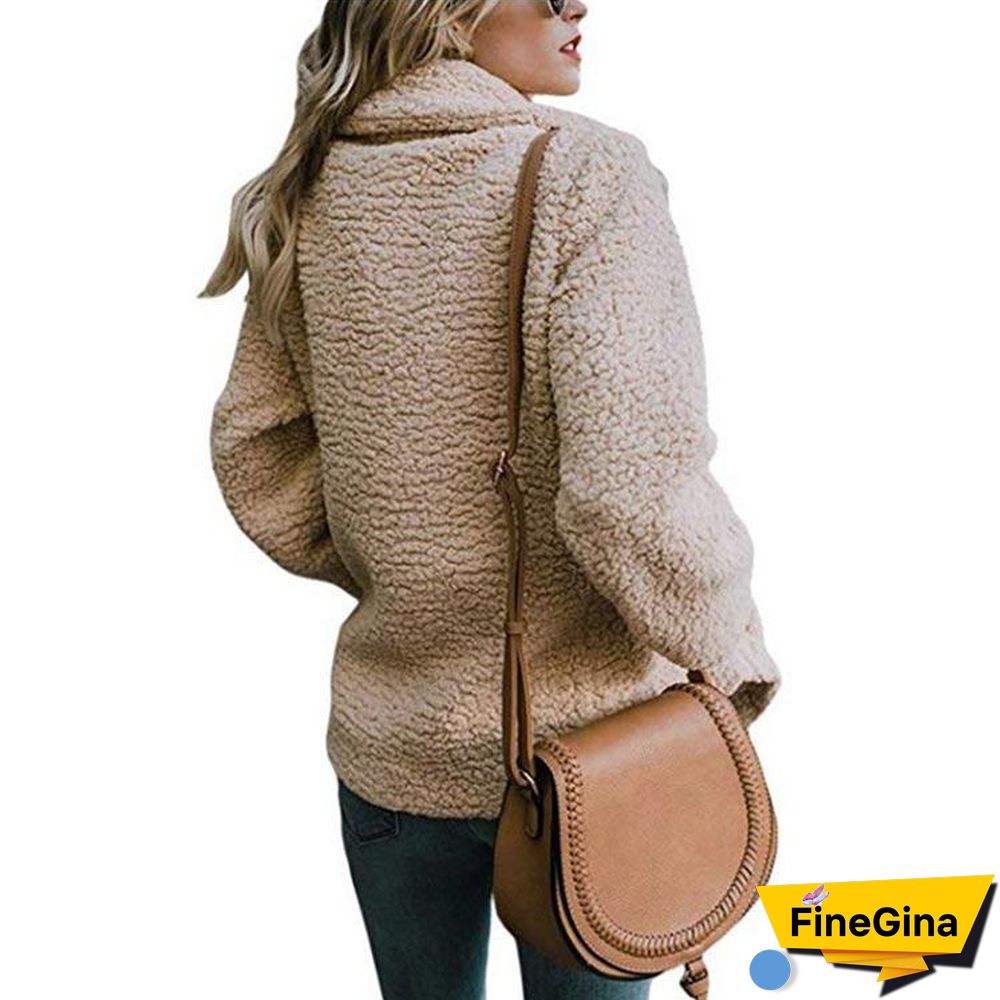 Women jacket Fur Coat Winter Fleece Jacket Women Coat Female Jacket Plus Size Hooded Teddy Coat