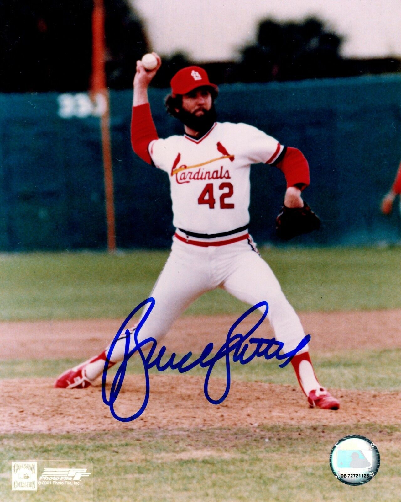 Bruce Sutter autographed signed 8x10 Photo Poster painting MLB St. Louis Cardinals PSA COA