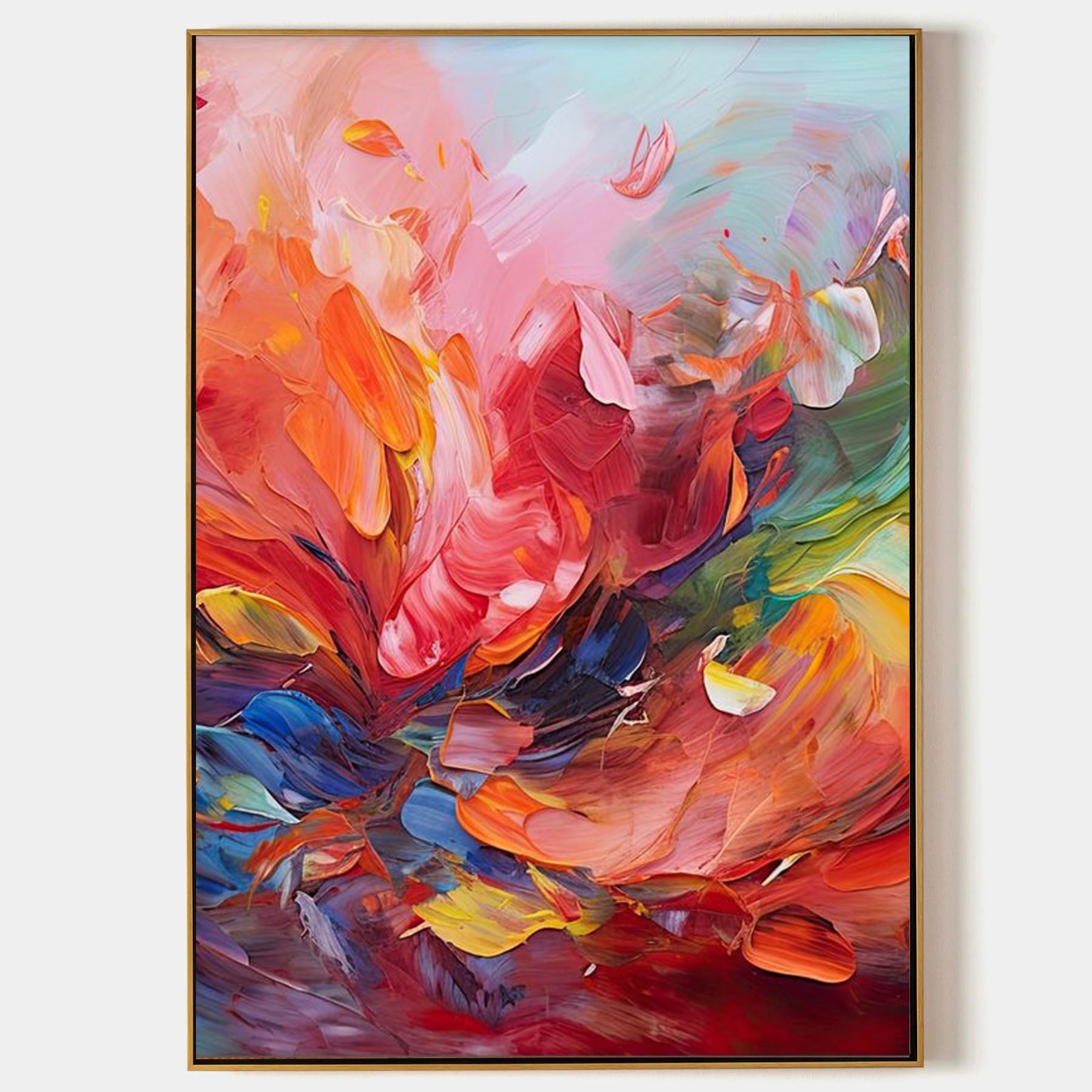 Arabelart Crimson Flow - AR177 Custom Hand-Painted Art