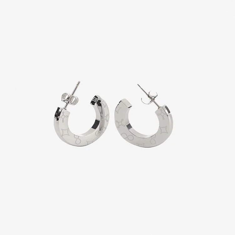 Sowoozoo Hoop Earrings - Gotamochi Kawaii Shop, Kawaii Clothes