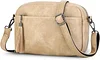 Asvert PU-Leder Crossbody Bag Damen Handtasche Damen Klein Umhängetasche Handytasche zum Umhängen Moderne Taschen mit Abnehmbarem Schultergurt Crossbag/Gürteltasche/Schultertasche/Abendtasche Damen