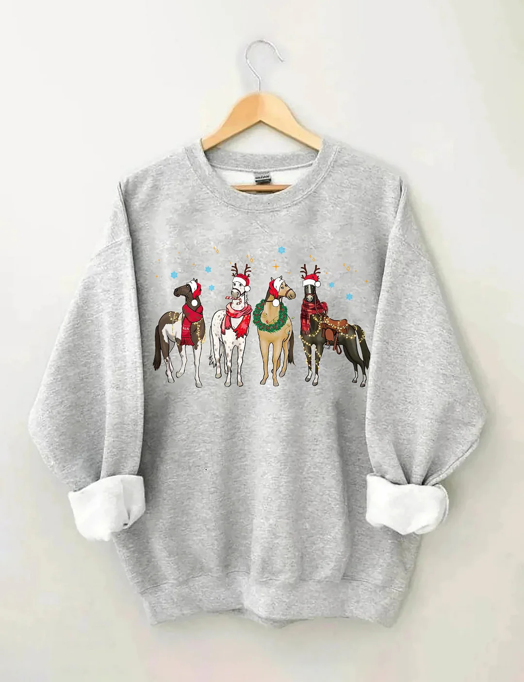 Christmas Horse Sweatshirt