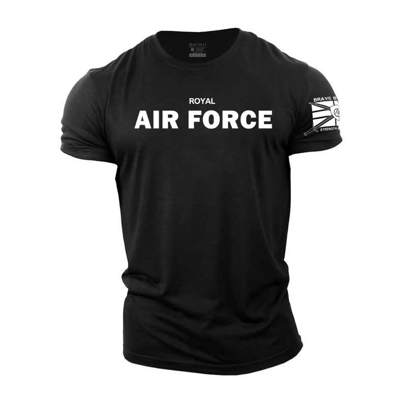 Cotton Royal Air Force Short Sleeve T- shirt tacday