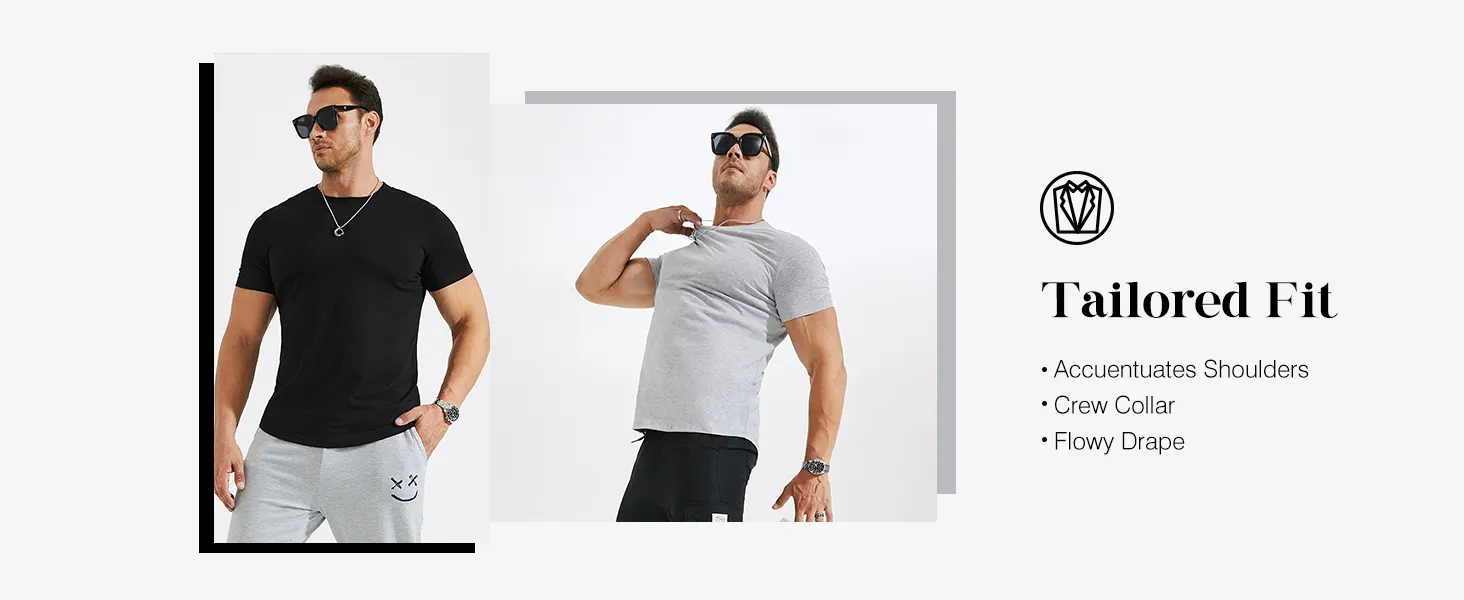 white t shirts for men