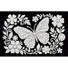 uk.everydayedeals DIY Pearl Painting With Frame - Handmade Self-Adhesive Pearls - Butterfly(20*30cm)