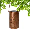 Colorful Butterfly Solar Lanterns Outdoor Waterproof Gift for Moms Women Mother Grandma Hanging Solar Lights for Yard Patio Porch Balcony Garden Decor