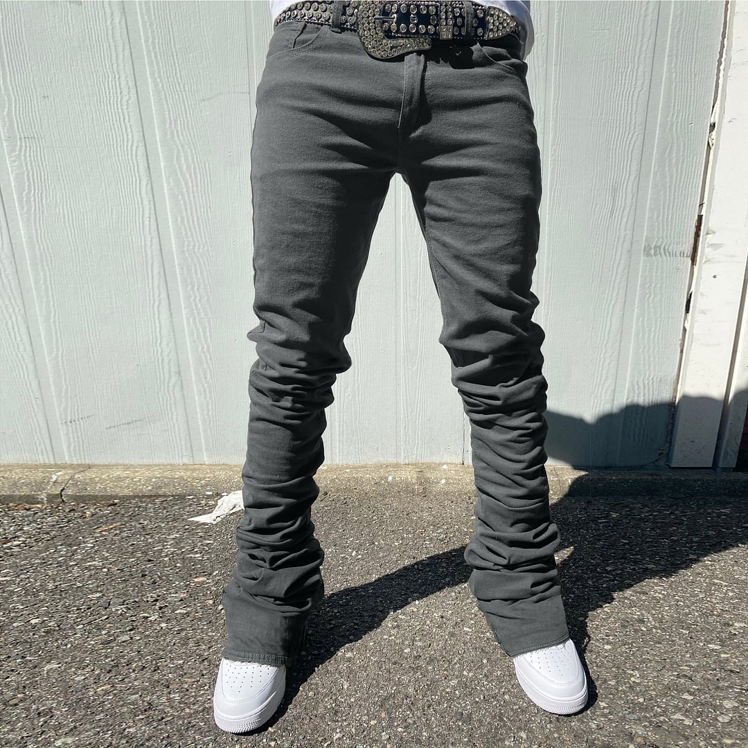 Street hip-hop fashion skinny jeans
