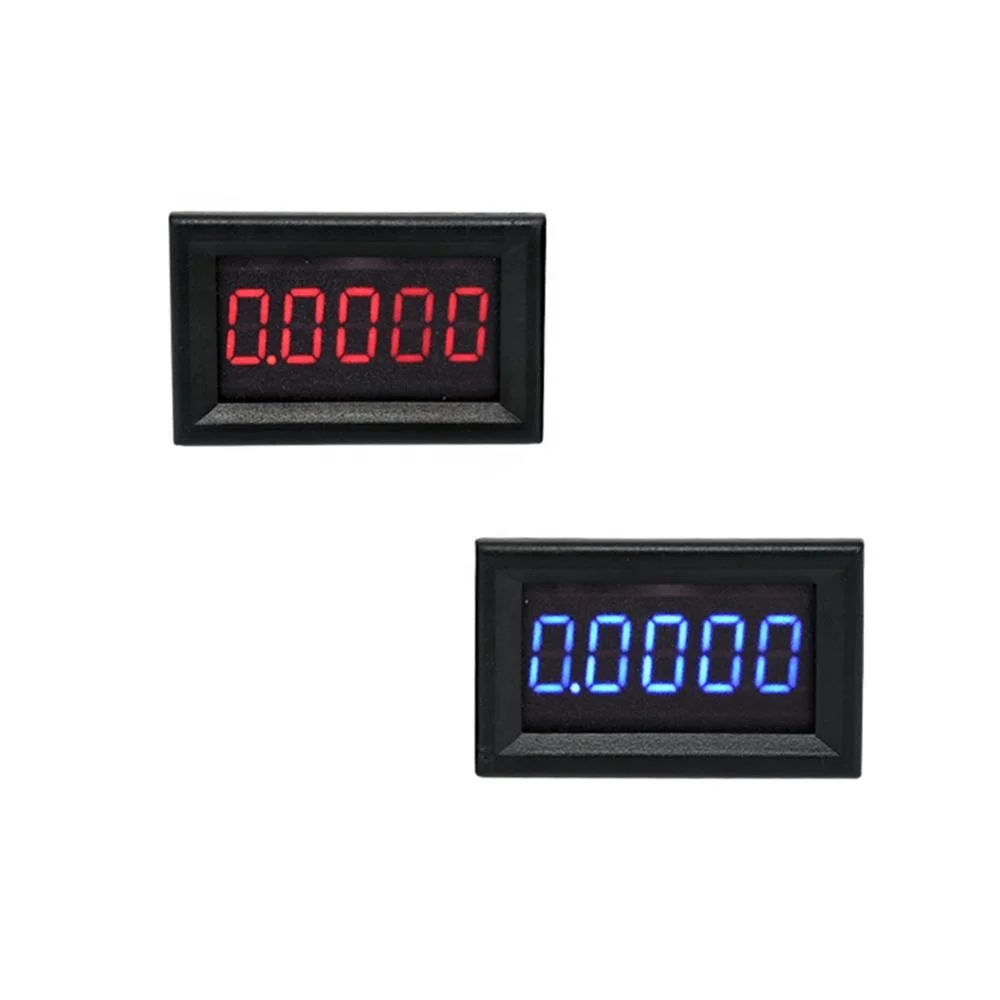 High-precision Digital Ammeter 5 Digit DC Amp Panel Meter 0.36 Inch Tube Display 0-3A DC Digital Micro Ammeter Gauge