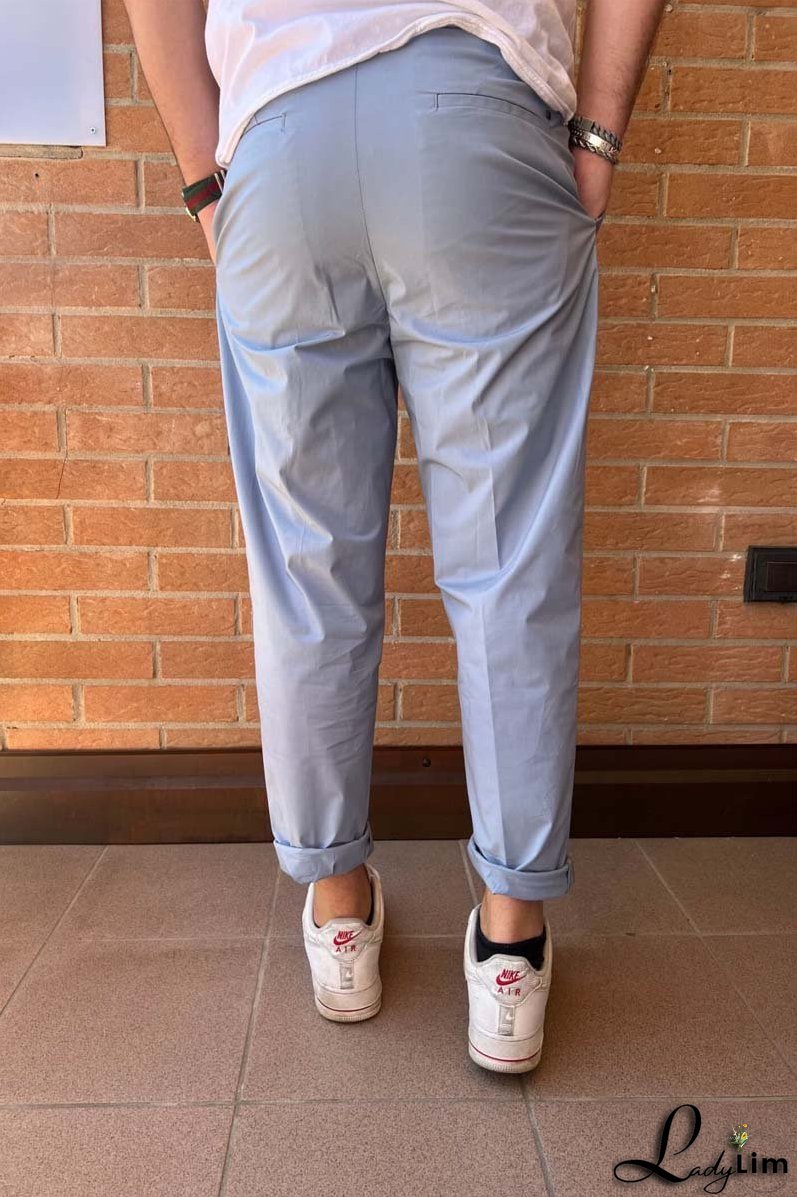 Men's Trousers In Linen