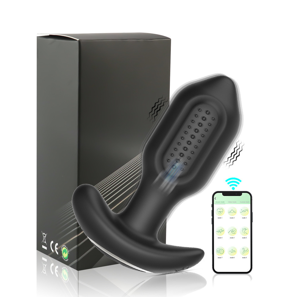 360° Rotating Vibrating Butt Plug APP-Controlled Sex Toy 