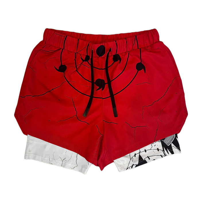 Ghost Uchiha Performance Shorts - NARUTO