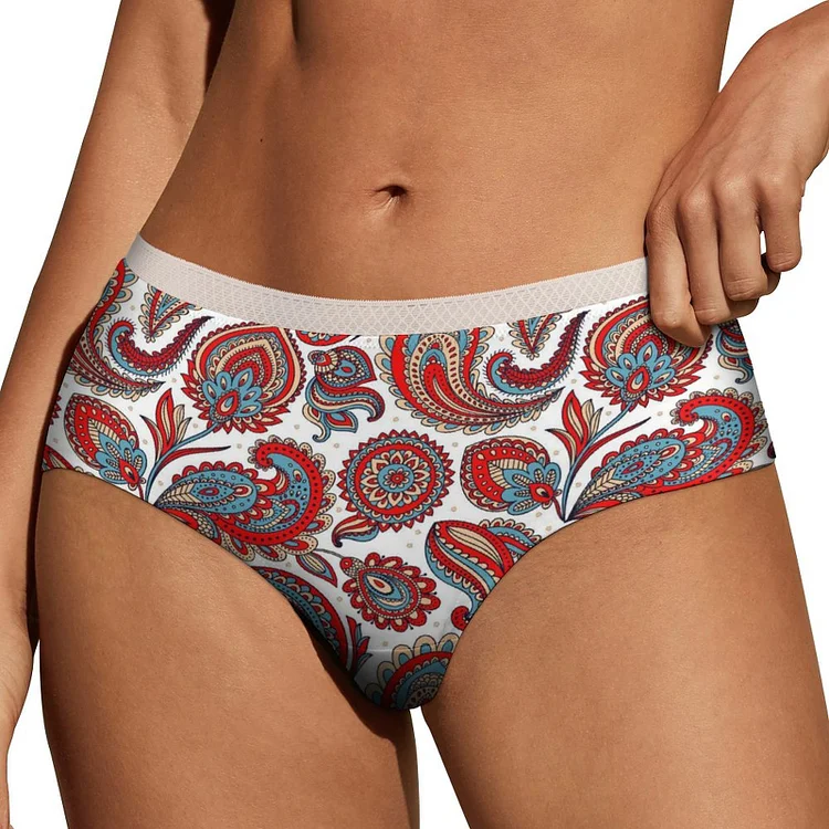 Women's Lace Underwear Paisley  customized, personalized, gift